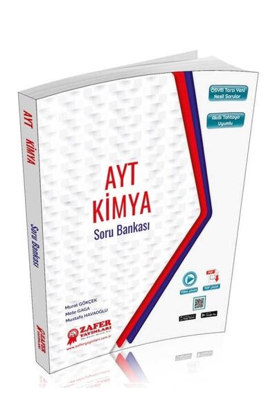 Zafer Yayınları Ayt Kimya Soru Bankası