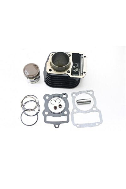 HSGL Motorsiklet Cg 125 15 Perno 56.5mm Silver Silindir Atg Sekman Conta Takı...