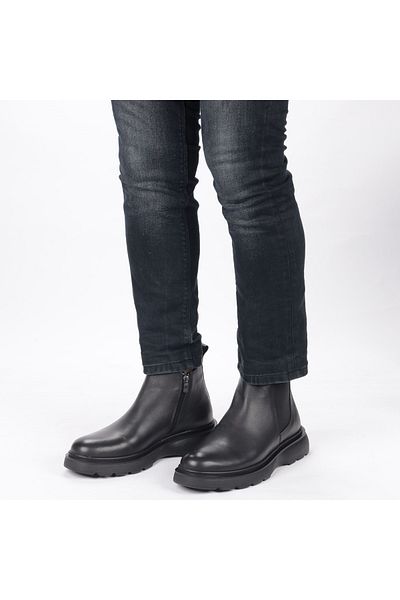 TwoEgoist Men's Genuine Leather Eva Sole Lightweight Design Boots