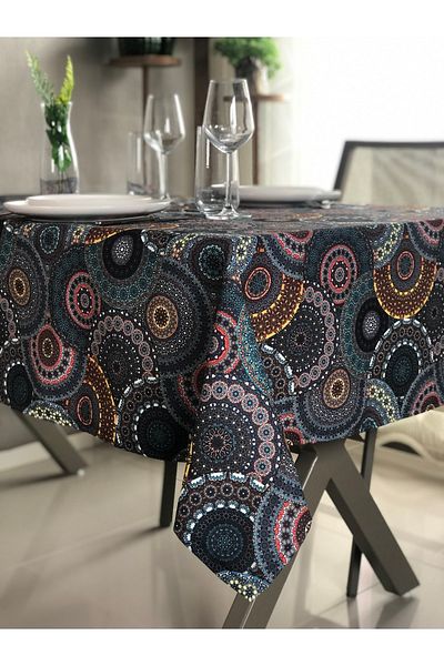 desen izmir Fata de Masa Cusuta Speciala, Autentica 130x170 Cm 4-6 Pers