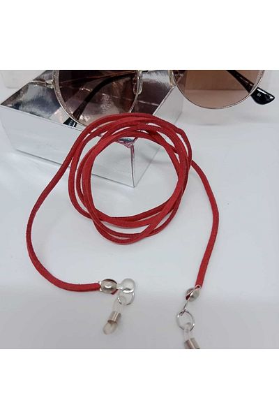 Sibelya Aksesuar Suede Glasses - Hanging Design
