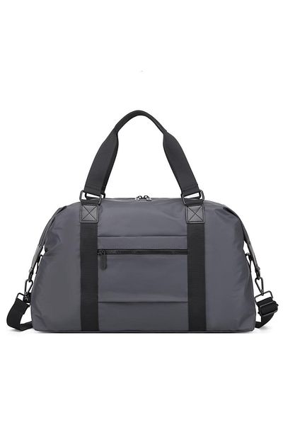SMART BAGS Gumi Fabric Unisex Sports Travel Bag 8659 Σκούρο Γκρι