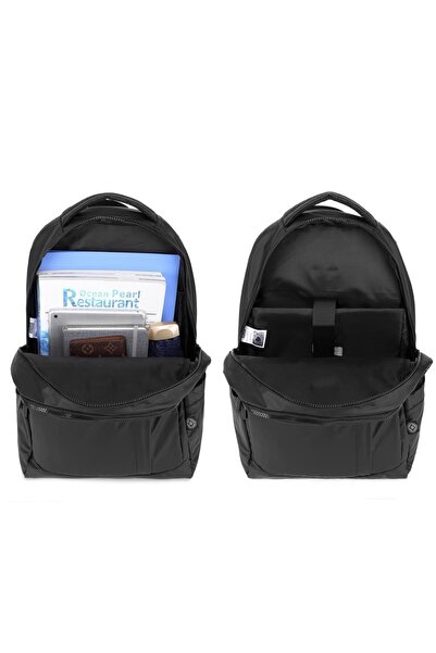 SMART BAGS Gumi Fabric Unisex Oversized Backpack 8662 K.grey