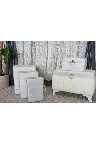 VK CAN MAĞAZALARI Çeyiz Sandıkları Söz Nişan Bohça Gelin Düğün Çeyiz Sandık 5...