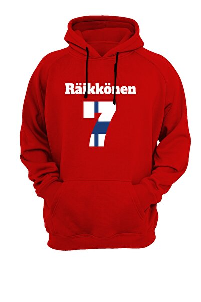 WİDİ 7 Štampano Crvena majica