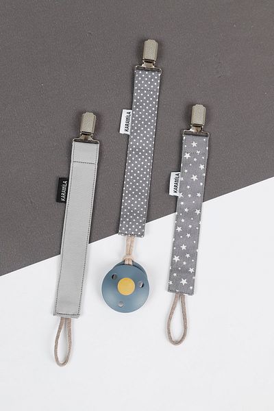 KARAMİLA Set of 3 Pacifier Straps - Pacifier Chain - Pacifier Holder