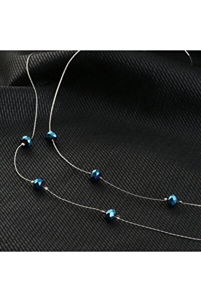 dicorde حزام النظارة بسلسلة إيطالية مطلية بحجر صغير لؤلؤي موديل 026