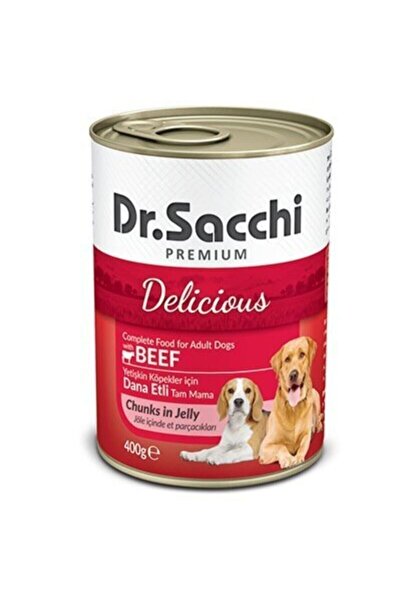Dr. Sacchi Dr.sacchi Köpek Konservesi Sığır Etli 400gr (3 Adet)