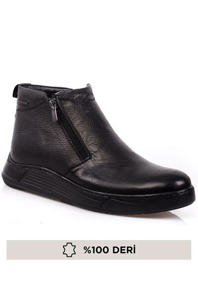 maximoda Γνήσιο δέρμα, με φερμουάρ, γούνινες δερμάτινες μπότες