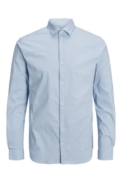 Jack & Jones Jprblablackpool Stretch Shırt Ls Aw22 Sn