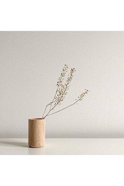 LALEZEN HOME Doğal Ahşap Vazo