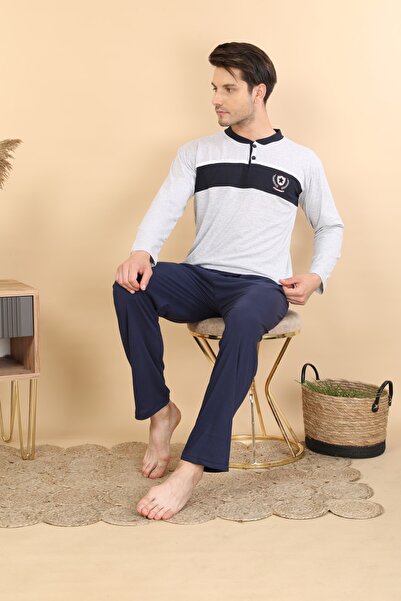 Rimoli %100 Pamuk Erkek Pijama Takımı 985