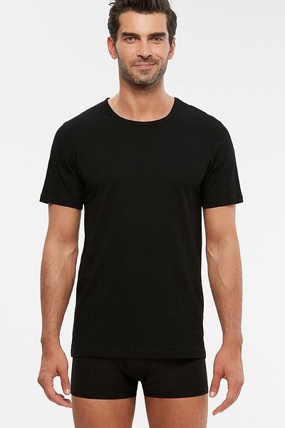 Kom Men's Black Undershirt