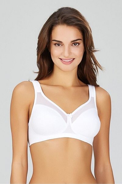 Kom Σουτιέν Carnel Transparent Gathering White (2 τεμάχια)