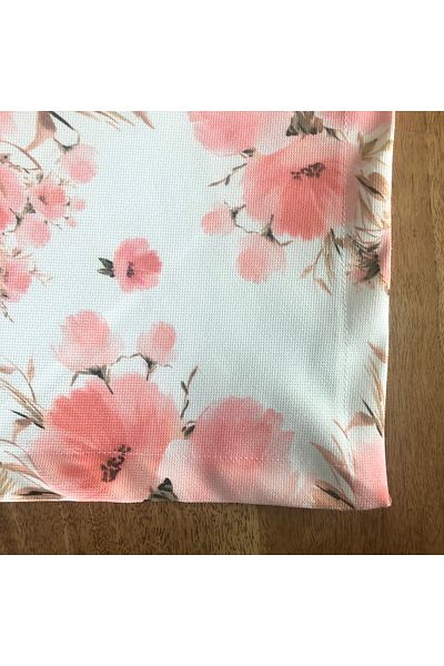 desen izmir Fata de Masa Romantica Cusuta Speciala 130x230 Cm 8-10 Pers