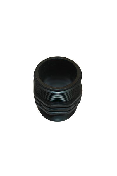 oddity 2" X 2" Male Threaded Nipple – Pvc Polypropylene Pipe Fitting Adapter