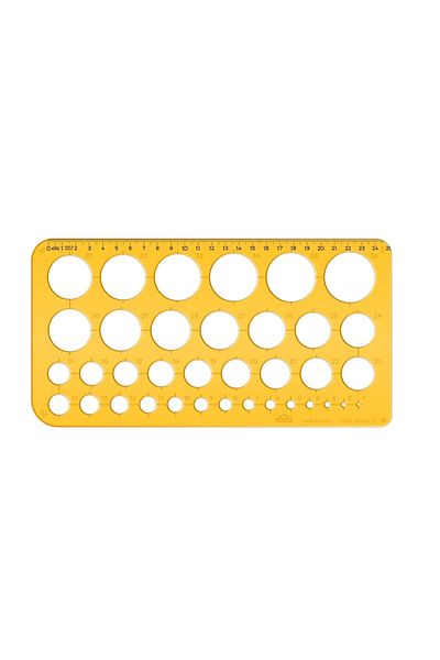 HATAS 2272 1-36 Mm Large Circle Template