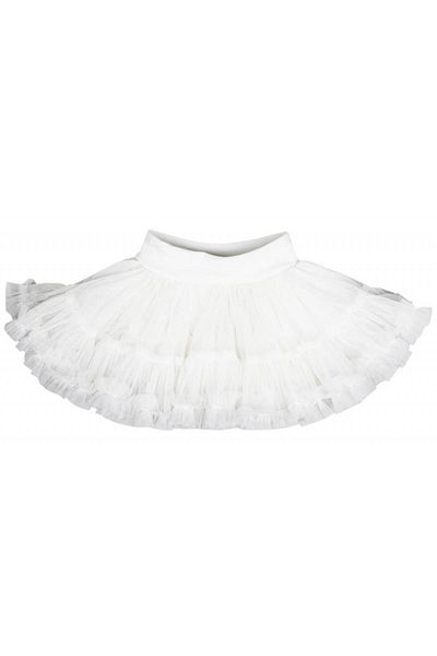 Karamela Ecru Tulle Skirt