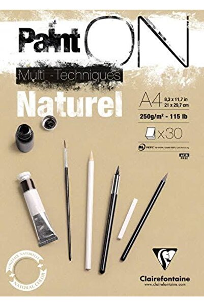 Clairefontaine Painton Natural A4 250gr 20yp