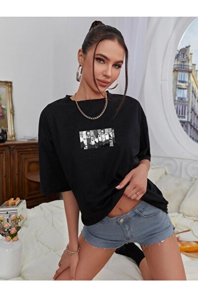 DAXİS Sportwear Company Tricou oversize imprimat unisex