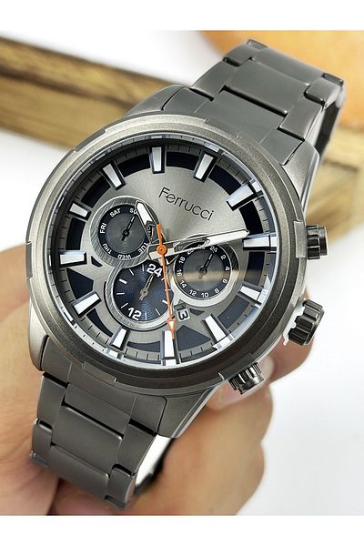 Ferrucci Men's Wristwatch - Steel Cord