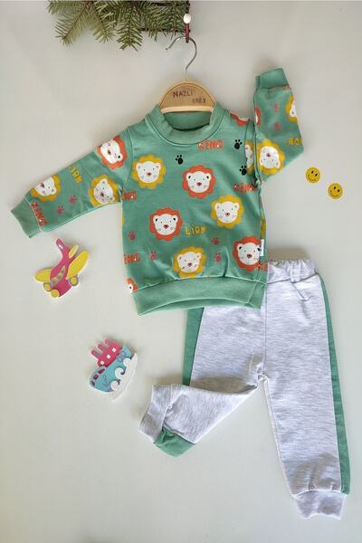 dubi baby Nazlı Baby Kardelya King Lion Double Baby Set
