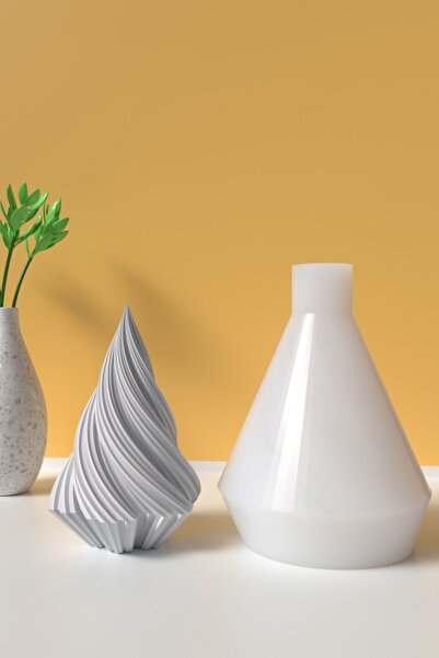 Cageartstudio Desenli Ortboy Yılbaşı Ağcı Mum Silikon Kalıp - Mum Yapım Malzemeleri - 10cm