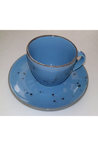 Tulu Puffin Porselen Luna 2 Li 01 Kahve Fincan Takımı