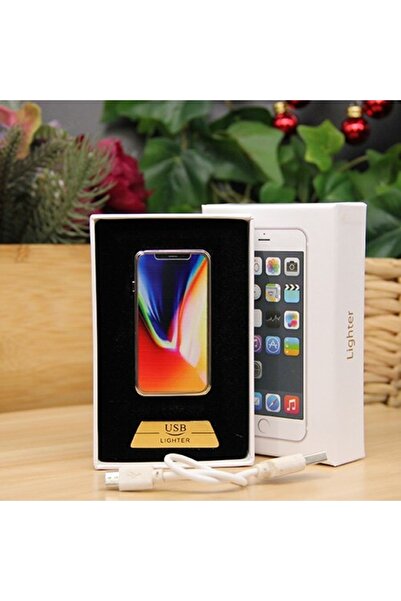 HEDİYEBİZİZ Elektronik Alevsiz Şarjlı ve Usb'li Çakmak