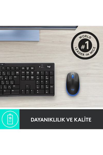logitech Logıtech M191 Blue Mouse 910-005909