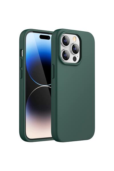 m.tk moveteck Iphone 14 Pro Max Uyumlu Kılıf Ipeksi Yumuşak Hisli Içi Lansman...