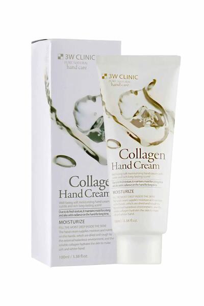 3W CLINIC Kırışıklık Karşıtı Kolajen El Kremi Collagen Hand Cream 100 Ml