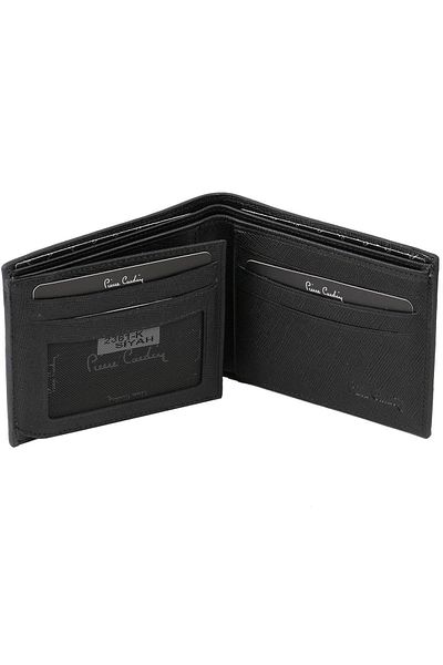 Pierre Cardin Men's Black Wint - Analin Wallet 2361WS KRVT8690002222195