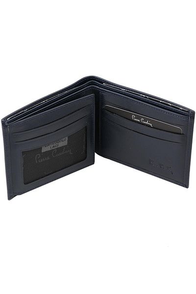 Pierre Cardin Men's Navy Blue Logo Wallet 2361L KRVT8690002222191