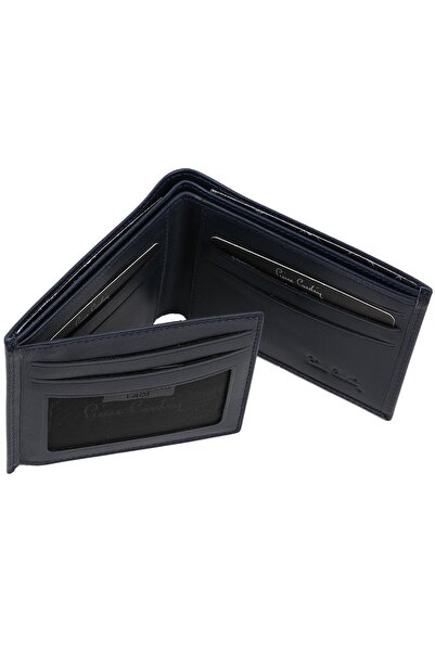 Pierre Cardin Чоловічі темно-сині з логотипом Cuzdan 2361L KRVT8690002222191