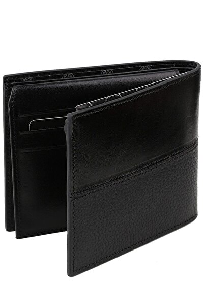 Pierre Cardin Men's Black Flother - Analin Wallet 22065S KRVT8690002222199