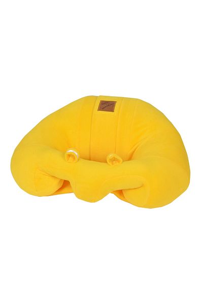 BEBEYATMAZ Baby Reclining Gray Yellow Baby Sitting Cushion and Seat