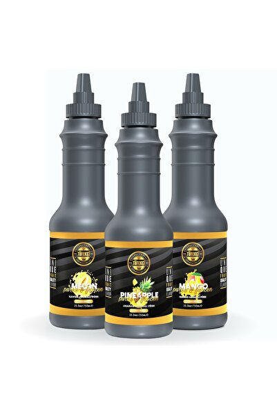 By Tüfekçi Meyve Püresi (KAVUN ANANAS MANGO) Yüksek Meyve Oranı Yeni Formül 4...