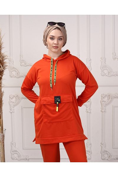 CNG MODA Boyfrend Kango Women's Tracksuit Set with Pockets