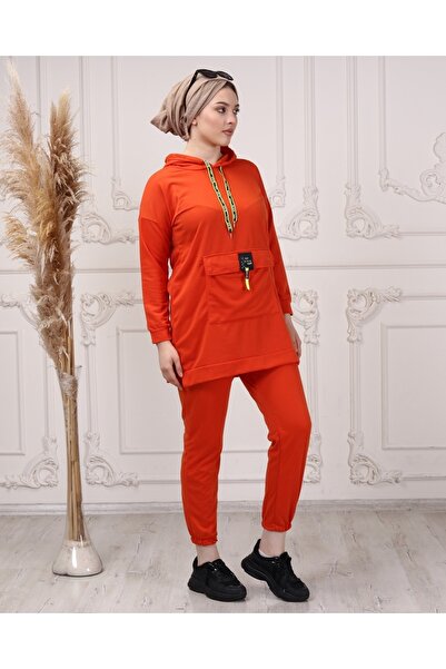 CNG MODA Boyfrend Kango Women's Tracksuit Set with Pockets