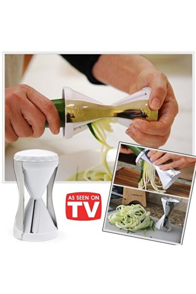 çu çokuygunuz Hazneli Plastik Gövdeli Salatalık Havuç Kabak Doğrayıcı Rende R...