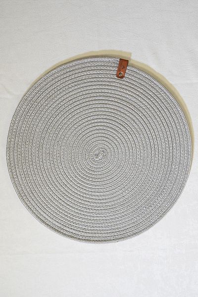 MaVaux American Service Jute Silver Slat Single, ανθεκτικό, ευαίσθητο στη θερμότητα, μακράς διαρκείας,