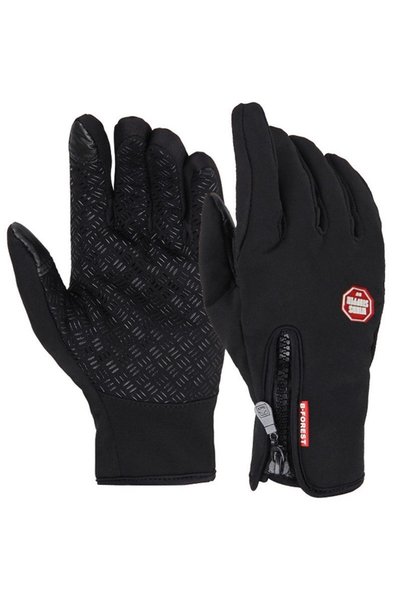 Schulzz Rain Waterproof Touch Waterproof Anti-Slip Cycling Motor Bike Running Skating Skiing Gloves