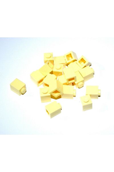 LEGO Original Accessory Custom Moc Creator Brick 1 X 1 Light Yellow Brick 8 Pieces to Send
