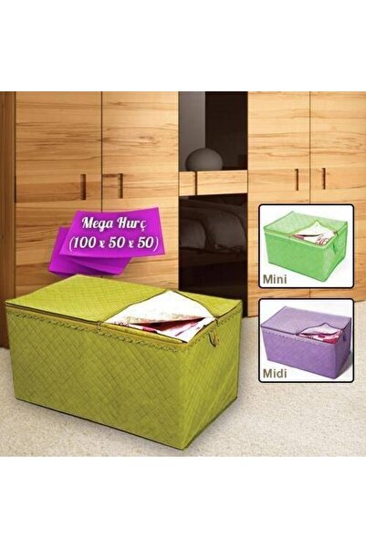 çu çokuygunuz 3 Lü Dolap Içi Fermuarlı Sütyen Çorap Düzenleyici Hurç Sandık Tipi