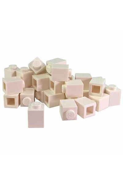 LEGO Original Accessory Custom Moc Creator Brick 1 X 1 White Brick 8 Pieces Will Be Sent