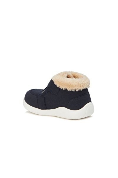Vicco Tinky Hafif Ortopedik Kürklü Unisex Bebek Lacivert Ilk Adım Bot