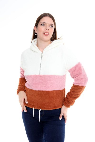KSV Collection Hanorac de pluș multicolor