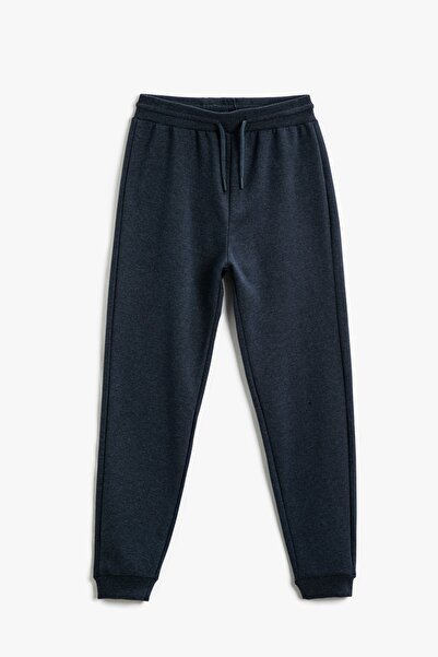 Koton Pantaloni de sport jogger cu talie elastică pentru băiat 3wkb40029tk