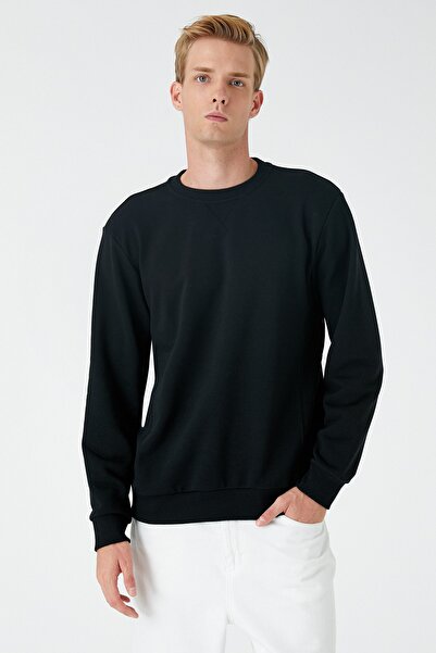 Koton Ανδρικό μαύρο φούτερ